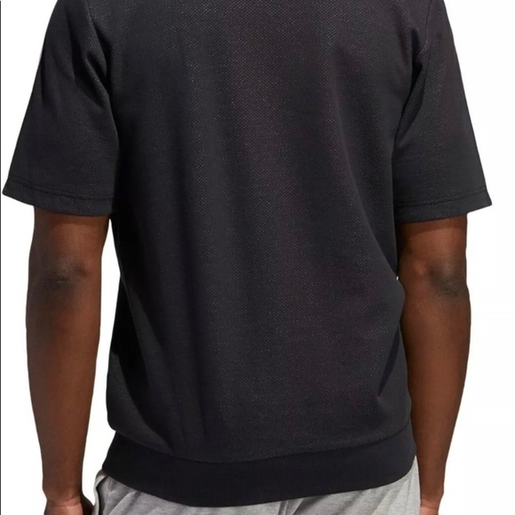 New adidas Men's Athletics Post Game Short Sleeve - Picture 2 of 5